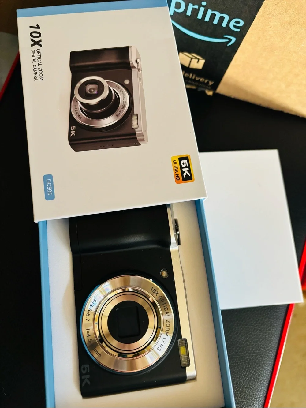 Compact 5K Digital Camera - Black